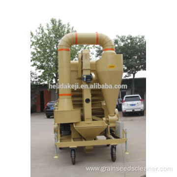 combined seed cleaning machine with gravity table